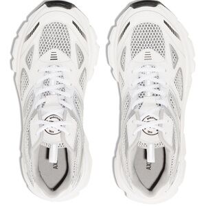 Axel Arigato White and Metallic Sneakers